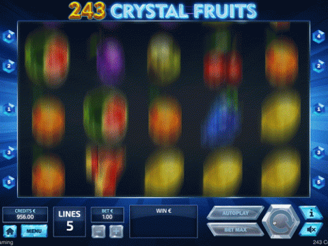 243 Crystal Fruits – Game similar to Starburst