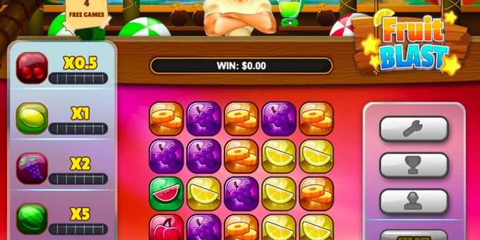 Casino skill game – Fruit Blast